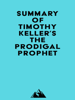 cover image of Summary of Timothy Keller's the Prodigal Prophet
